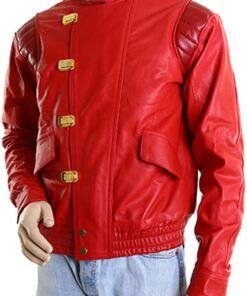 Akira Kaneda Red Leather Jacket