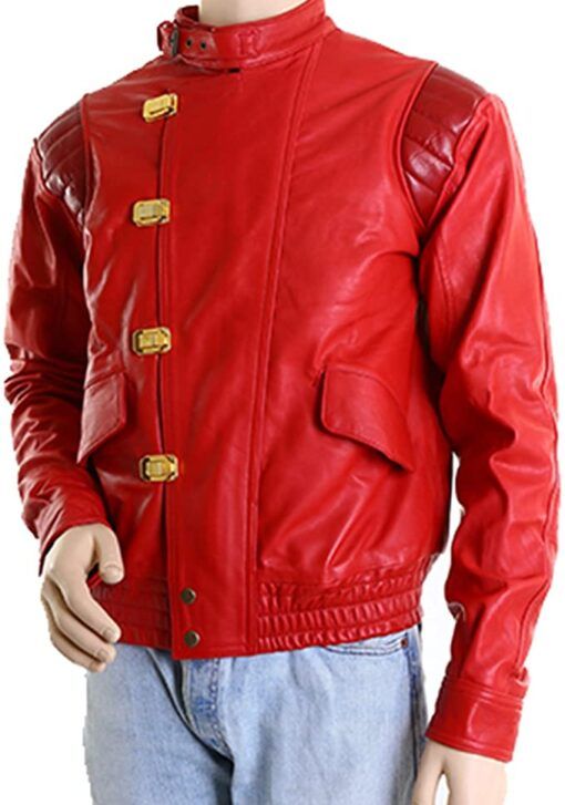 Akira Kaneda Red Leather Jacket