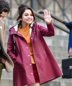 A Rainy Day In New York Selena Gomez Coat