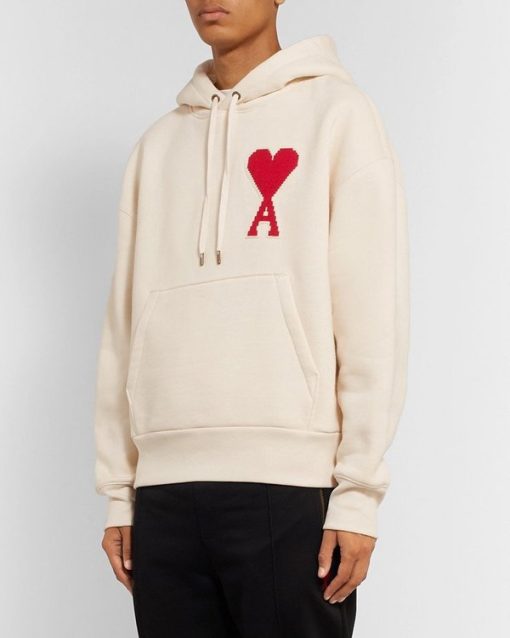 Ted Lasso Keeley White & Red Heart A Hoodie