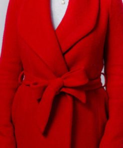 Ashley Williams Christmas In Evergreen Coat