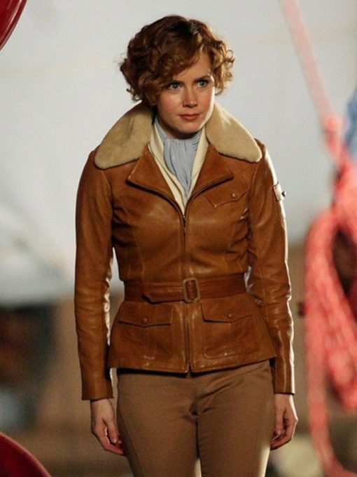 Night At The Museum 2 Amelia Earhart Leather Jacket