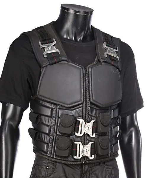 Blade Wesley Snipes Black Leather Vest