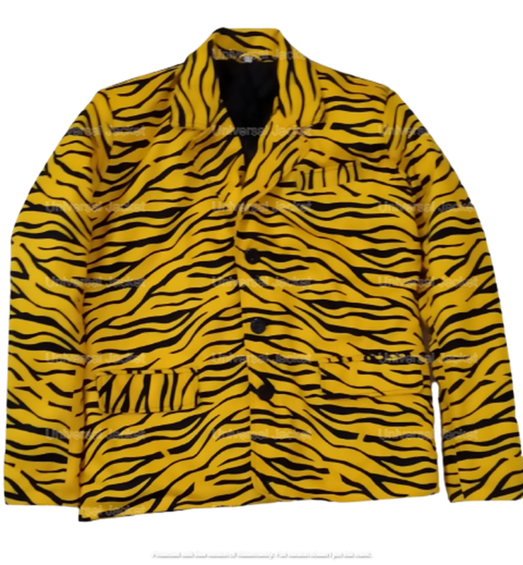 Eddie Van Halen Yellow Tiger Jacket | Universal Jacket