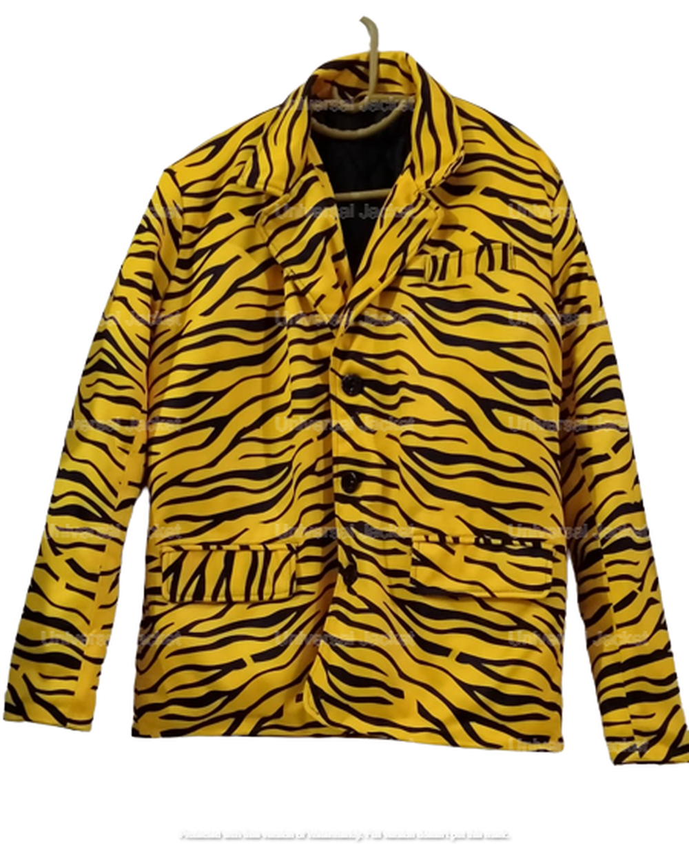 Eddie Van Halen Yellow Tiger Jacket | Universal Jacket