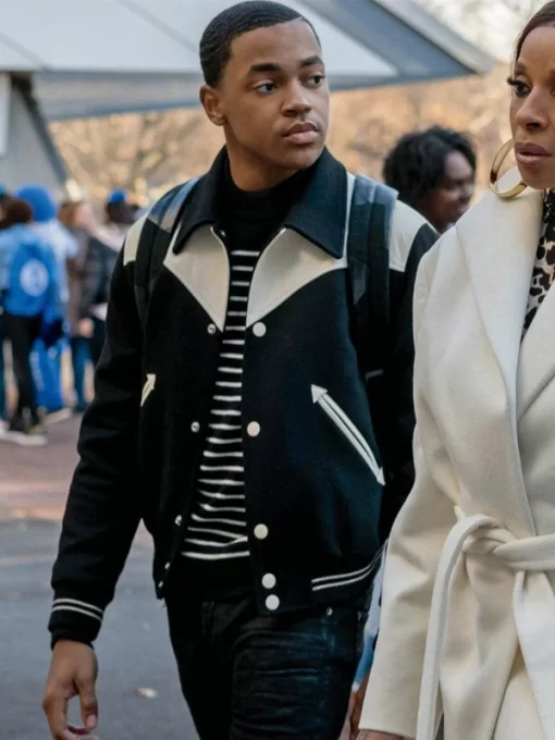POWER BOOK II GHOST TARIQ ST. PATRICK VARSITY JACKET