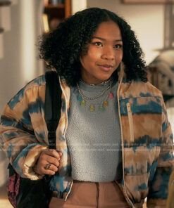 The Equalizer Delilah McCall Tie Dye Jacket