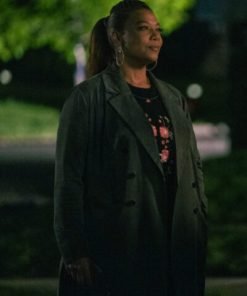 The Equalizer Season 2 Queen Latifah Grey Trench Coat