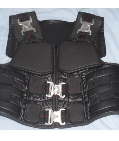 Wesley Snipes Black Blade Leather Vest