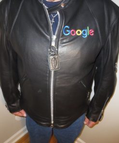 google black leather jacket