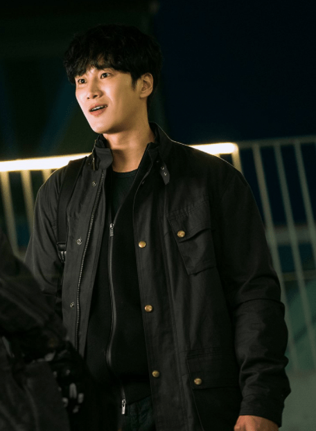 my name ahn bo-hyun black jacket