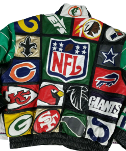 nfl leather jacket for sale