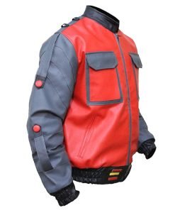 Back to the Future Part II Marty McFly Leather Jacket