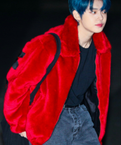 Yeonjun Red Jacket