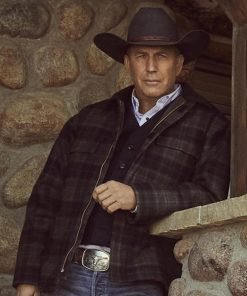 Yellowstone John Dutton Plaid Jacket