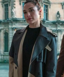 Gal Gadot Red Notice Trench Coat