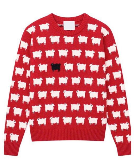 Princess Diana Black Sheep Sweater