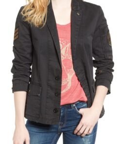 B Positive Gina Dabrowski Military Jacket