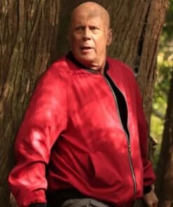 Bruce Willis Apex 2021 Thomas Malone Bomber Jacket