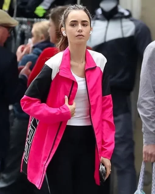 Emily in Paris S02 Lily Cooper Pink Jacket