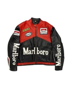 Marlboro Racing Leather black Jacket