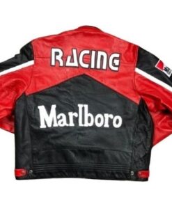 Marlboro Racing Leather black red Jacket
