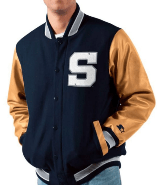 Penn State Navy Blue Nittany Lions Varsity Jacket