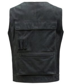 Star Wars Han Solo Black Leather Vest