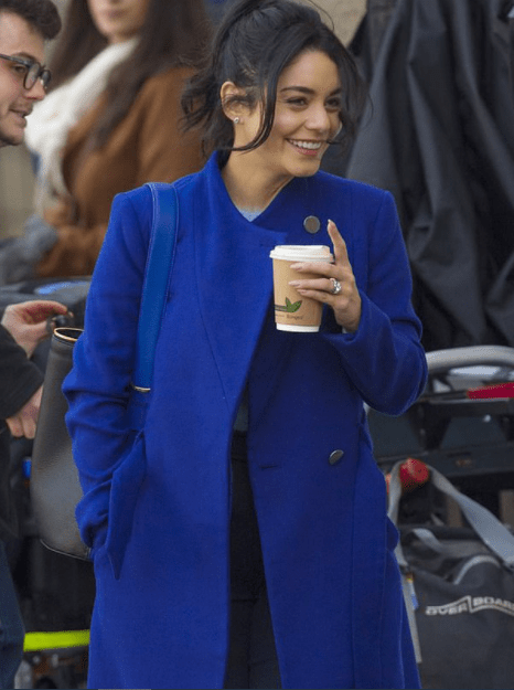 Vanessa Hudgens The Princess Switch Switched Again Coat