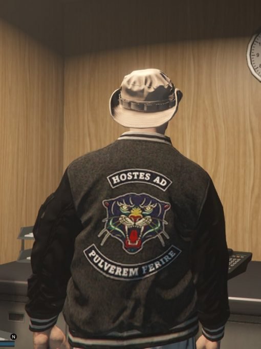 GTA 6 Panther Letterman Jacket | UniversalJacket