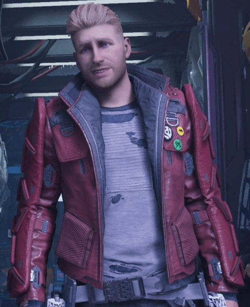 marvel’s guardians of the galaxy star lord leather jacket