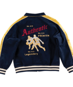 mitchell & ness we are authentic jacket