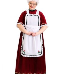Plus Size Mrs. Claus Holiday Costume