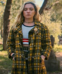 Black Widow Yelena Belova Plaid Coat