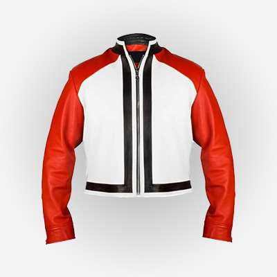 King of Fighters 14 Rock Howard Leather Jacket
