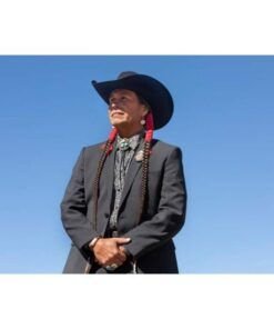 Moses Bring Yellowstone season 4 Black Blazer