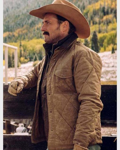 Yellowstone S04 Josh Lucas Quilted Jacket 2021