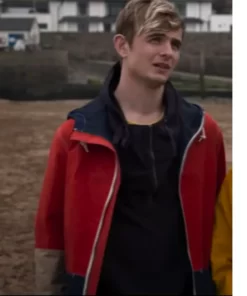 Alex Rider S02 Otto Farrant Orange Jacket