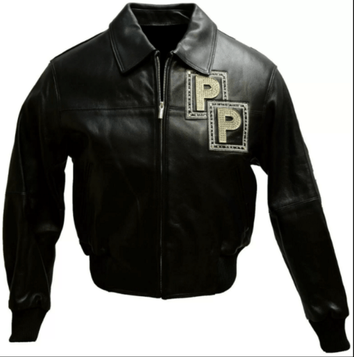 Black Pelle Pelle Studded Leather Jacket 2021