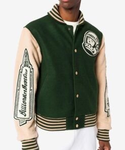 heart-mind bbc billionaire boys club astro green jacket