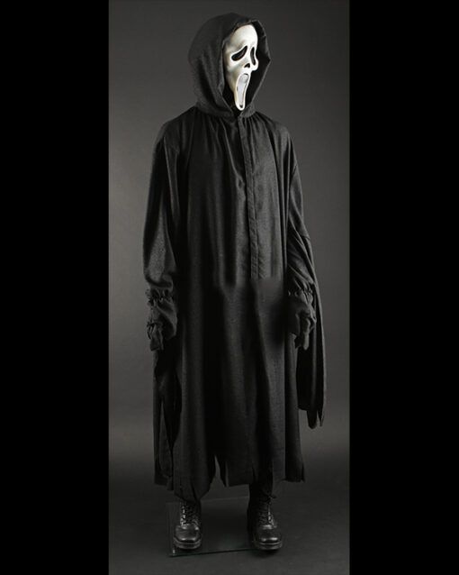 scream 2022 ghost hooded costume
