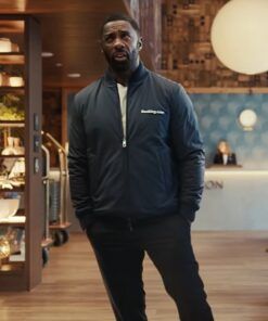 Idris Elba Super Bowl Bomber Jacket