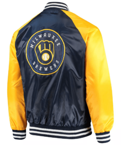 The Lead Off Hitter Full-Snap Milwaukee Brewers 2022 Jacket