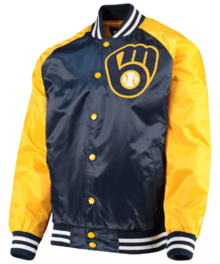 The Lead Off Hitter Full-Snap Milwaukee Brewers Jacket 2022