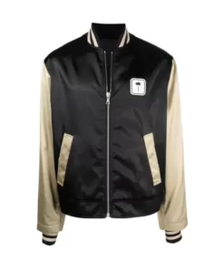 And Just like That Che’s Gold & Black Bomber Men Jacket