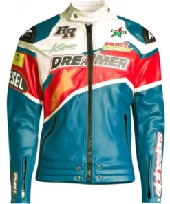 Bandit Dreamer Motorcycle NBA Leather Jacket