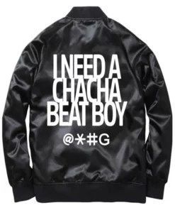Beat Boy Cha Cha Black Bomber Jacket 2022