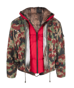 Camouflage Double Layer Padded Jacket