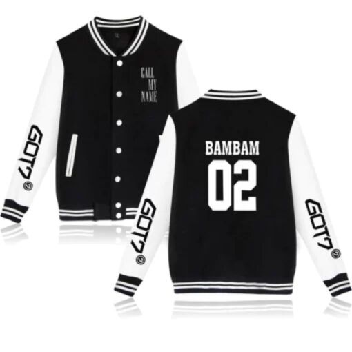 Got7 Kpop Bambam Varsity Jacket