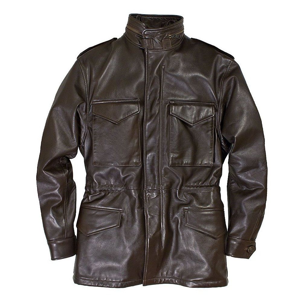 Leather M-65 Field Jacket l Universal jacket
